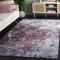 Show in main carousel: SAFAVIEH Tacoma Transitional Abstract Machine Washable Area Rug, Plum/Black, 6 x 6-ft slide 1 of 9