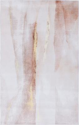 Show full view: SAFAVIEH Tacoma Transitional Abstract Machine Washable Area Rug, Beige/Gold, 4 x 6-ft slide 3 of 10