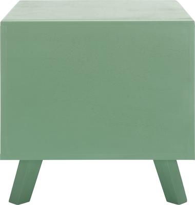 Show full view: SAFAVIEH Bean Square Wood Cat Bed House, Sage Green slide 6 of 9