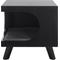 Show in main carousel: SAFAVIEH Bean Square Wood Cat Bed House, Matte Black slide 4 of 9