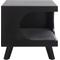 Show in main carousel: SAFAVIEH Bean Square Wood Cat Bed House, Matte Black slide 2 of 9