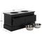 Show in main carousel: SAFAVIEH Boomer Elevated Dog Bowl Feeder with Drawer, Matte Black slide 9 of 9