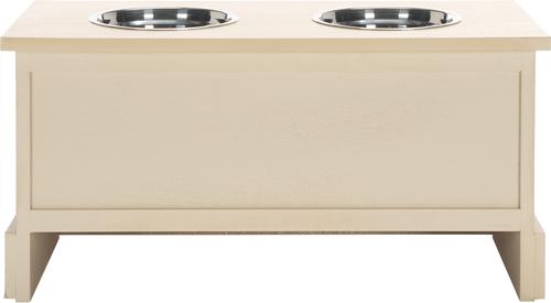 Show full view: SAFAVIEH Boomer Elevated Dog Bowl Feeder with Drawer, Natural slide 6 of 9