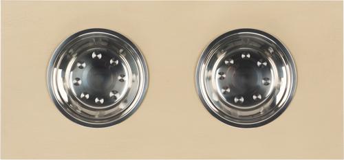 Show full view: SAFAVIEH Boomer Elevated Dog Bowl Feeder with Drawer, Natural slide 8 of 9