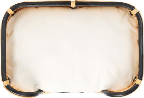 Show full view: SAFAVIEH Timo Rattan Elevated Dog & Cat Bed with Cushion, Beige/Natural slide 5 of 9