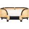 Show in main carousel: SAFAVIEH Timo Rattan Elevated Dog & Cat Bed with Cushion, Beige/Natural slide 2 of 9