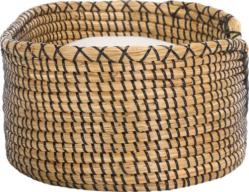 Show full view: SAFAVIEH Sarge Bolster Dog & Cat Bed with Cushion, Beige/Natural slide 4 of 9