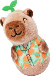 Frisco Capybara Wobble Plush Cat Toy with Silvervine & Catnip