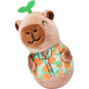Frisco Capybara Wobble Plush Cat Toy with Silvervine & Catnip
