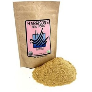 Harrison's Bird Foods Juvenile Hand-Feeding Formula Organic Powder Bird Food, 1-lb bag