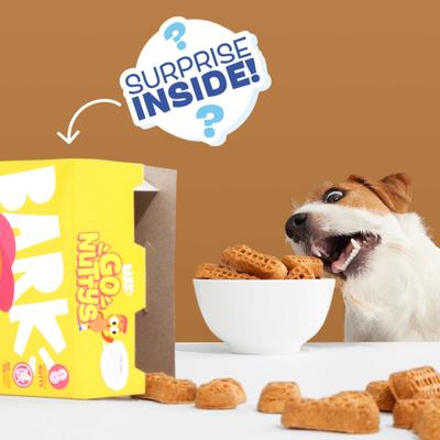 Show full view: BARK Go Nutty Honey Peanut Flavored Soft Baked Dog Treats, 24-oz box slide 7 of 10