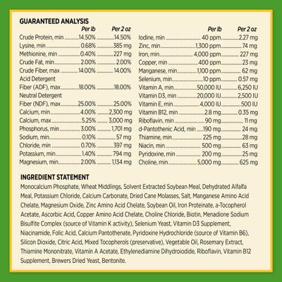 Show full view: Farnam Vita Plus Balanced Multi-Vitamin & Mineral Pellets Horse Supplement, 3.75-lb tub slide 7 of 7