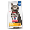Hill's Science Diet Adult Urinary & Hairball Control Chicken Recipe Dry Cat Food, 15.5-lb bag