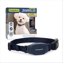 PetSafe NanoBark 2.0 Waterproof Dog Bark Collar, Navy Blue
