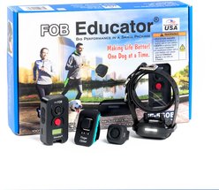 Educator FE-560B with Finger Button Dog Remote Training System, Black