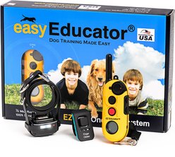 Educator By E-Collar Technologies Easy Educator 1/2 Mile Range Waterproof Dog Training Collar, 1 collar