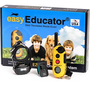 Educator By E-Collar Technologies Easy Educator 1/2 Mile Range Waterproof Dog Training Collar, 1 collar