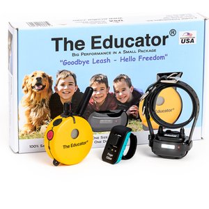 Educator By E-Collar Technologies 3/4 Mile Range Waterproof Dog Training Collar, 1 collar