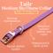 Show in main carousel: Tailr Premium BioThane Dog Collar, Bright Lavender, Medium: 12 to 15-in neck, 5/8-in wide slide 2 of 9