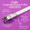Show in main carousel: Tailr Premium BioThane Dog Collar, White, Large: 15 to 18-in neck, 3/4-in wide slide 2 of 9