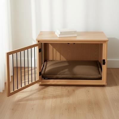 Show full view: Allisandro Waterproof & Non-Slip Dog & Cat Crate Mat, Brown, X-Small slide 3 of 10