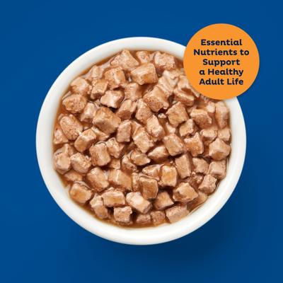 Show full view: 9 Lives Bites Real Chicken in Gravy Wet Cat Food, 13-oz can, case of 12 slide 4 of 10