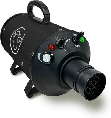 Show full view: Flying Pig Grooming One High Velocity Dog Grooming Dryer, Black/White Logo slide 3 of 10