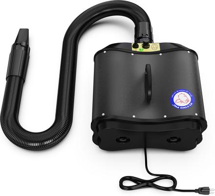 Show full view: Flying Pig Grooming Double Dog Grooming Dryer, Black slide 3 of 7