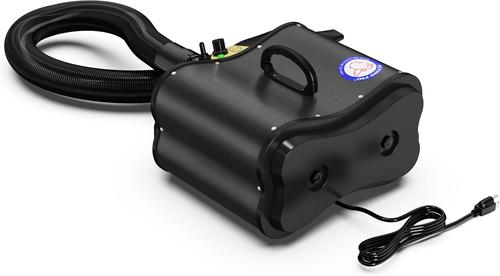 Show full view: Flying Pig Grooming Double Dog Grooming Dryer, Black slide 2 of 7