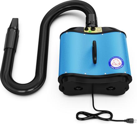 Show full view: Flying Pig Grooming Double Dog Grooming Dryer, Teal Blue slide 7 of 8