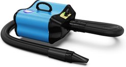 Flying Pig Grooming Double Dog Grooming Dryer, Teal Blue