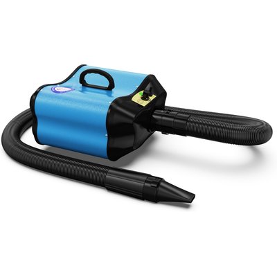 Flying Pig Grooming Flying Pig Grooming Double Dog Grooming Dryer, Teal Blue