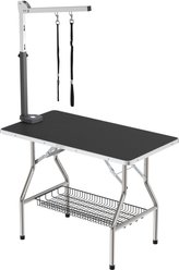 Flying Pig Grooming Heavy Duty Dog & Cat Grooming Table with Arm, Large, Black slide 2 of 6