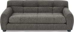Cesicia Modern Rectangular Dog Sofa Bed with Backrest & Armrest, Dark Grey