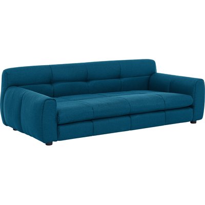 Cesicia Cesicia Modern & Fashionable Linen Fabric Soft Dog Bed, Dark Blue