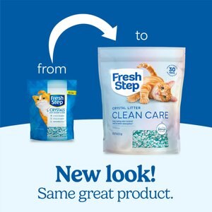 Fresh Step Clean Care Non-Clumping Crystal Cat Litter, 8-lb bag