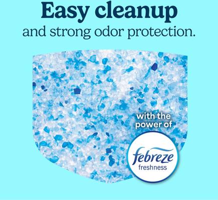 Show full view: Fresh Step Clean Care Non-Clumping Crystal Cat Litter, 8-lb bag slide 4 of 10