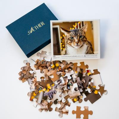 Show full view: Aether Puzzles Personalized 48 Piece Puzzle slide 2 of 6