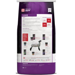 Purina Animal Nutrition Honor Show Showlamb Grower 15% DX Sheep Feed, 50-lb bag