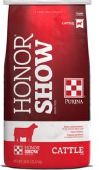 Purina Animal Nutrition Honor Show Finishing Touch 12 DX FLK Cattle Feed, 50-lb bag