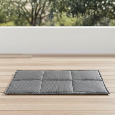 Allisandro Allisandro Performance Waterproof & Chew-Resistant Dog Bed Mat, Black, Jumbo