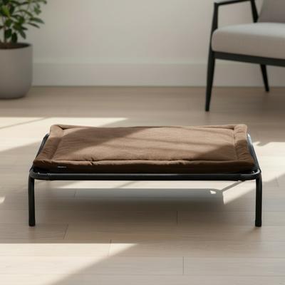 Show full view: Allisandro Waterproof & Non-Slip Dog & Cat Crate Mat, Brown, Small slide 4 of 10