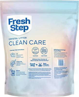 Show full view: Fresh Step Crystals Scented Non-Clumping Cat Litter, 8-lb bag slide 10 of 14