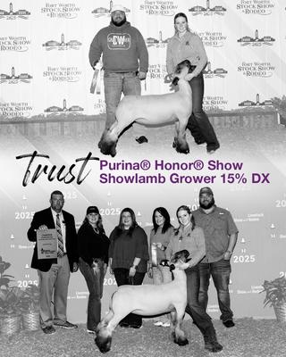 Show full view: Purina Animal Nutrition Honor Show Showlamb Grower 15% DX Goat & Sheep Feed, 50-lb bag slide 5 of 6