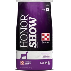 Purina Animal Nutrition Honor Show Showlamb Grower 15% DX Sheep Feed, 50-lb bag