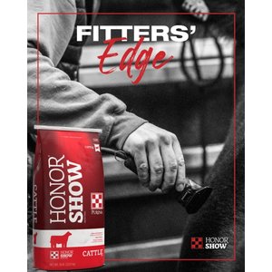 Purina Animal Nutrition Honor Show Fitter’s Edge 13 DX Cattle Feed, 50-lb bag