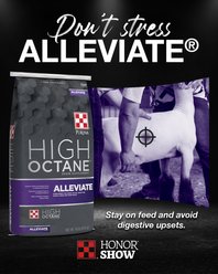 Purina Animal Nutrition High Octane ALLEVIATE Gastric Support Supplement, 40-lb bag slide 2 of 3