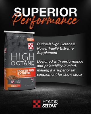 Show full view: Purina Animal Nutrition High Octane Power Fuel Extreme Topdress Show Supplement, 40-lb bag slide 3 of 3