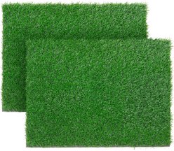 LOOBANI Artificial Grass Dog Pee Pads for Potty Tray, 18 x 23-in