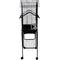 Show in main carousel: YML Pagoda Top Small Bird Cage with Wheeled Stand, Medium: 18 x 14 x 56-in, Black slide 3 of 3